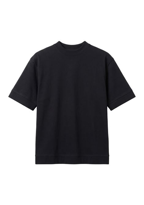 Paolo Pecora Milano Men's Loose Fit Cotton T-Shirt - Black PAOLO PECORA |  | F011 40956685